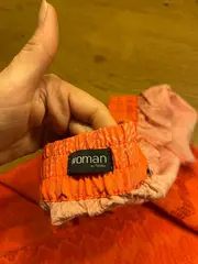 Vorschaubild 5 von Damen Maxirock A-Linie Gr. 38 Rot Boho Sommerrock Baumwolle