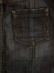 Vorschaubild 5 von Damen Jeansrock Gr. 38 Blau Denim Minirock Casual