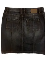 Vorschaubild 7 von Damen Jeansrock Gr. 38 Blau Denim Minirock Casual