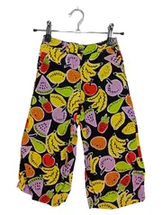 Vorschaubild 1 von Kids Stoffhose Fruchtprint Gr. 104 Mehrfarbig