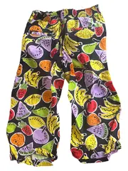 Vorschaubild 2 von Kids Stoffhose Fruchtprint Gr. 104 Mehrfarbig
