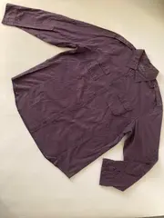 Vorschaubild 6 von Herren Freizeithemd Langarm Utility Lila Gr. XXL