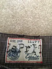 Vorschaubild 2 von Damen Faltenrock Gr. 34/XS Grau Kariert Casual Rock