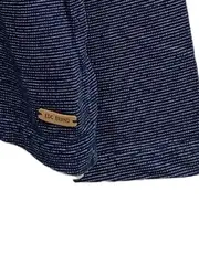 Vorschaubild 4 von EDC Herren Pullover Gr. 50/L Blau Casual Baumwolle Langarm