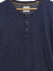 Vorschaubild 2 von EDC Herren Pullover Gr. 50/L Blau Casual Baumwolle Langarm