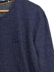 Vorschaubild 3 von EDC Herren Pullover Gr. 50/L Blau Casual Baumwolle Langarm