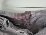 Vorschaubild 3 von Damen Shorts Gr. 38 Grau Baumwolle Stretch Casual Kurze Hose