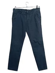 Vorschaubild 1 von Chino Cargohose Herren Blau Baumwolle Casual Gr. W32/48