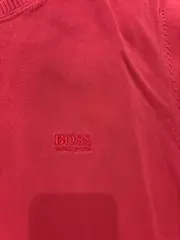 Vorschaubild 2 von Pullover Herren XL Rot Baumwolle Regular Fit Rundhals