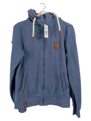 Vorschaubild 1 von Damen Sweatjacke Kapuzenjacke Gr. S Blau Maritim Anker