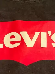 Vorschaubild 4 von Langarmshirt Kinder Jungen Gr. 110 (5 Jahre) Schwarz Logo Print Baumwolle