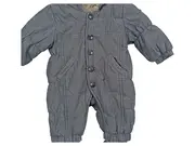 Vorschaubild 3 von Baby Schneeanzug Overall Gr. 56 Grau Kapuze Fellbesatz Winter