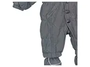 Vorschaubild 4 von Baby Schneeanzug Overall Gr. 56 Grau Kapuze Fellbesatz Winter