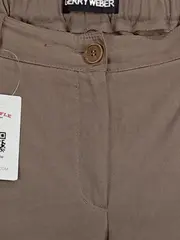 Vorschaubild 2 von Damen Stoffhose Gr. 44 Braun Stretch Casual Hose