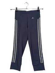 Vorschaubild 1 von Damen Capri Jogginghose 3-Streifen Blau Gr. 36/S Sport