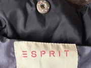 Vorschaubild 5 von Damen Steppjacke Winterjacke Kapuze Fellbesatz Blau Gr. S