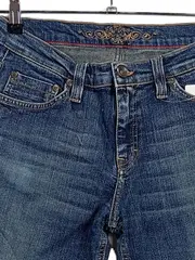 Vorschaubild 2 von Damen Jeans Bootcut Blau Gr. 38 W29 L29 Denim Casual