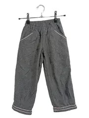 Vorschaubild 1 von Kinder Hose Winterhose Gr. 110 Grau Teddy Bär Applikation Warm