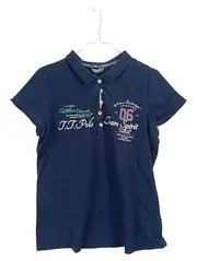 Vorschaubild 1 von Damen Poloshirt Gr. 38 Blau Stickerei T.T. Polo Team Spirit