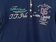 Vorschaubild 3 von Damen Poloshirt Gr. 38 Blau Stickerei T.T. Polo Team Spirit