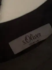 Vorschaubild 4 von Premium Damen Top Gr. 38 M Schwarz Wildlederoptik Kurzarm