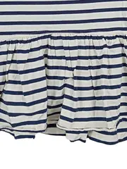 Vorschaubild 4 von Damen T-Shirt Peplum Gr. S gestreift blau weiß maritim