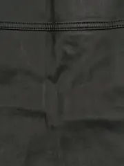 Vorschaubild 6 von Damen Rock Minirock Gr. 34/XS Schwarz Beschichtet Baumwoll-Mix Modern