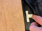 Vorschaubild 8 von Damen Rock Minirock Gr. 34/XS Schwarz Beschichtet Baumwoll-Mix Modern