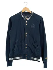 Vorschaubild 1 von College Jacke Herren Gr. M Schwarz Sweatjacke Varsity Bomber Logo Baumwolle