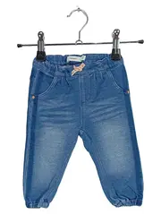 Vorschaubild 1 von Baby Jeans Jogginghose Gr. 68 Blau Baumwolle Gummibund