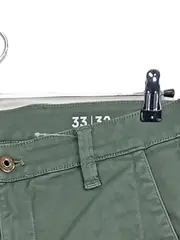 Vorschaubild 2 von Stoffhose Herren Casual Oliv Baumwolle W32/48 M