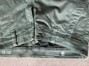 Vorschaubild 3 von Stoffhose Herren Casual Oliv Baumwolle W32/48 M