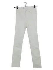 Vorschaubild 1 von &Denim Skinny Jeans Damen W27/L32 Weiß Regular Waist Hose