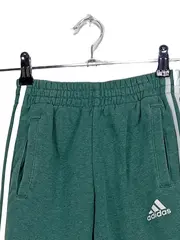 Vorschaubild 3 von Jogginghose Kinder Gr. 128 Grün 3-Streifen Trainingshose