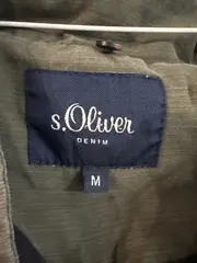 Vorschaubild 6 von Damen Parka Winterjacke Mantel Gr. 38 M Oliv Kapuze Fell Schriftzug