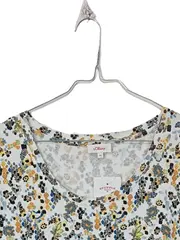 Vorschaubild 3 von Damen T-Shirt Gr. 46/3XL Blumenmuster Viskose Mehrfarbig