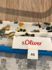 Vorschaubild 4 von Damen T-Shirt Gr. 46/3XL Blumenmuster Viskose Mehrfarbig