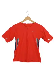 Vorschaubild 1 von Damen Sport Shirt Rot M Kurzarm Polyester Laufshirt