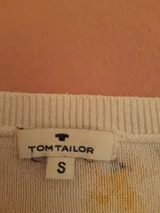 Vorschaubild 4 von Damen Pullover Blumenmuster Weiß Gelb Blau Gr. S