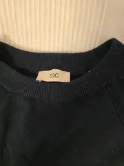 Vorschaubild 5 von EDC Herren Pullover Basic Langarm Blau Gr. S Baumwolle Kaschmir