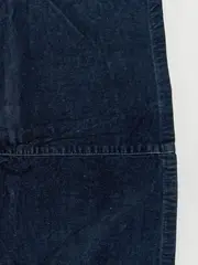 Vorschaubild 5 von Damen Cordrock Gr. 40/L Blau Minirock Baumwolle Reißverschluss