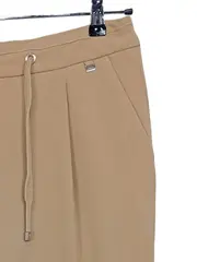 Vorschaubild 3 von Stoffhose Beige N2 Elegant Business Damen Polyester Zugband