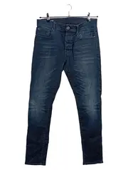Vorschaubild 1 von 3301 Slim Herren Jeans Blau W32/L30 Stretch Denim