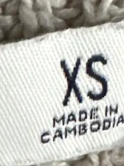 Vorschaubild 5 von Pullover Damen 34/XS Gestreift Cropped Strickpullover Baumwolle Bunt