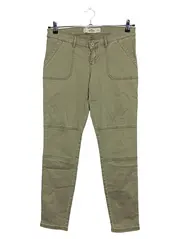 Vorschaubild 1 von Damen Cargohose W28 36 Skinny Oliv Grün Baumwolle Casual