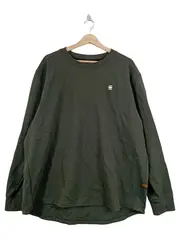 Vorschaubild 1 von Herren Pullover Sweatshirt Gr. 54/XXL Oliv Baumwolle Logo Casual