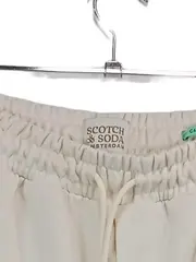 Vorschaubild 2 von Herren Sweat Shorts Beige Größe 36 Casual Logo