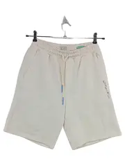 Vorschaubild 1 von Herren Sweat Shorts Beige Größe 36 Casual Logo