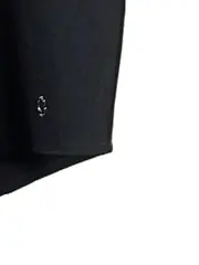 Vorschaubild 3 von Damen Bluse Schwarz Schmucksteine Volant Ärmel Gr. XL Elegant