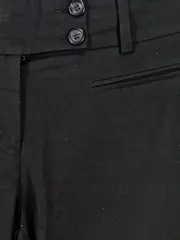 Vorschaubild 3 von Damen Stoffhose Schwarz Business Gr. 44 Bootcut Elegant